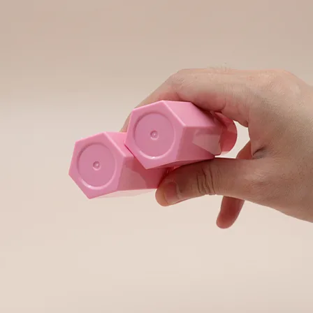 hexagon lipstick tube